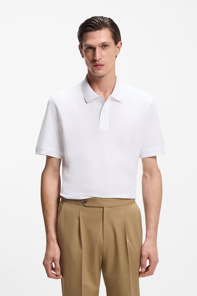 ΜΠΛΟΥΖΑ POLO BOSS - 100 ΛΕΥΚΟ